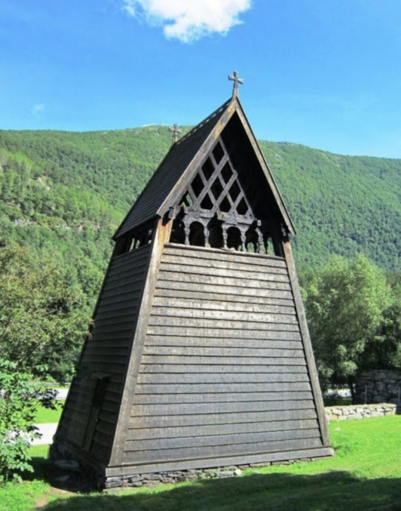 campanile di Borgund stavkirke