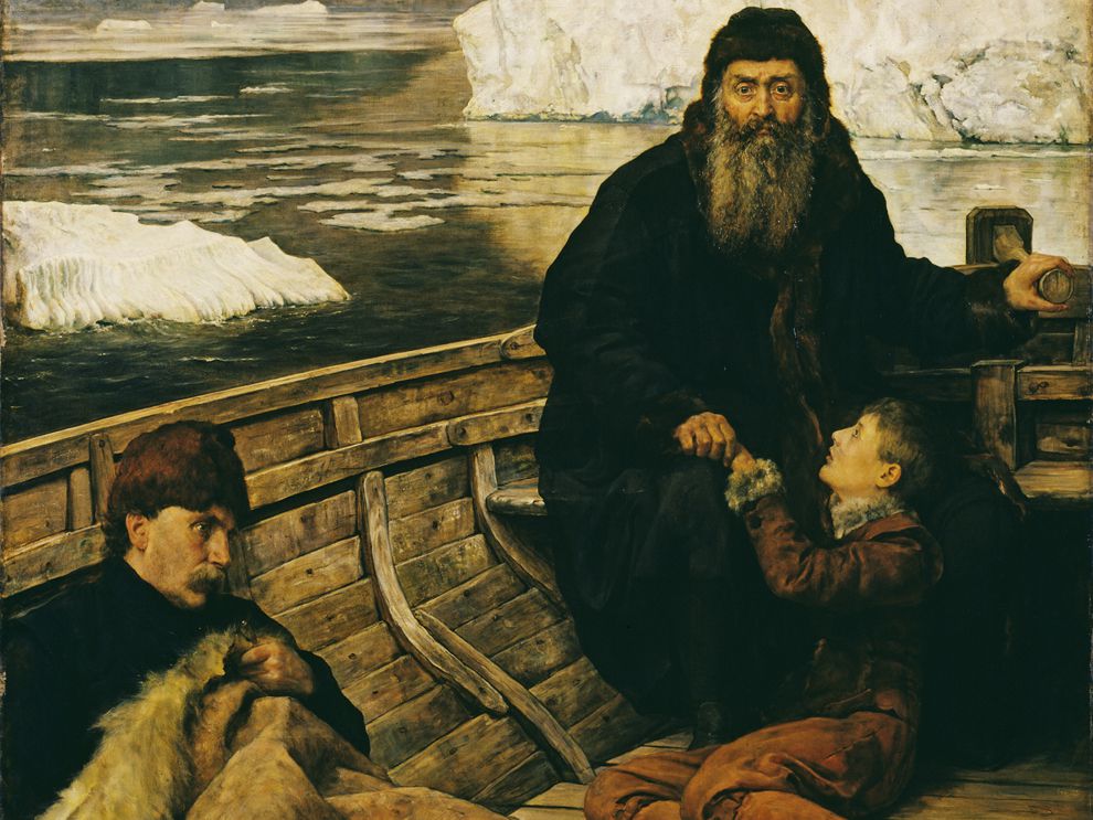Last voyage of Henry Hudson (John Collier, 1881)