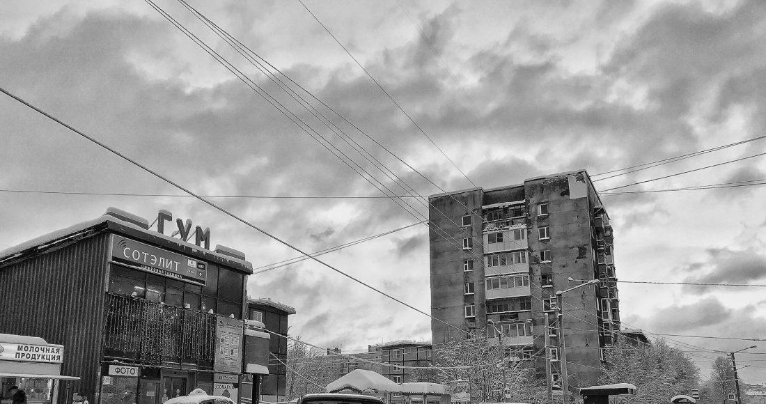 murmansk neve inverno