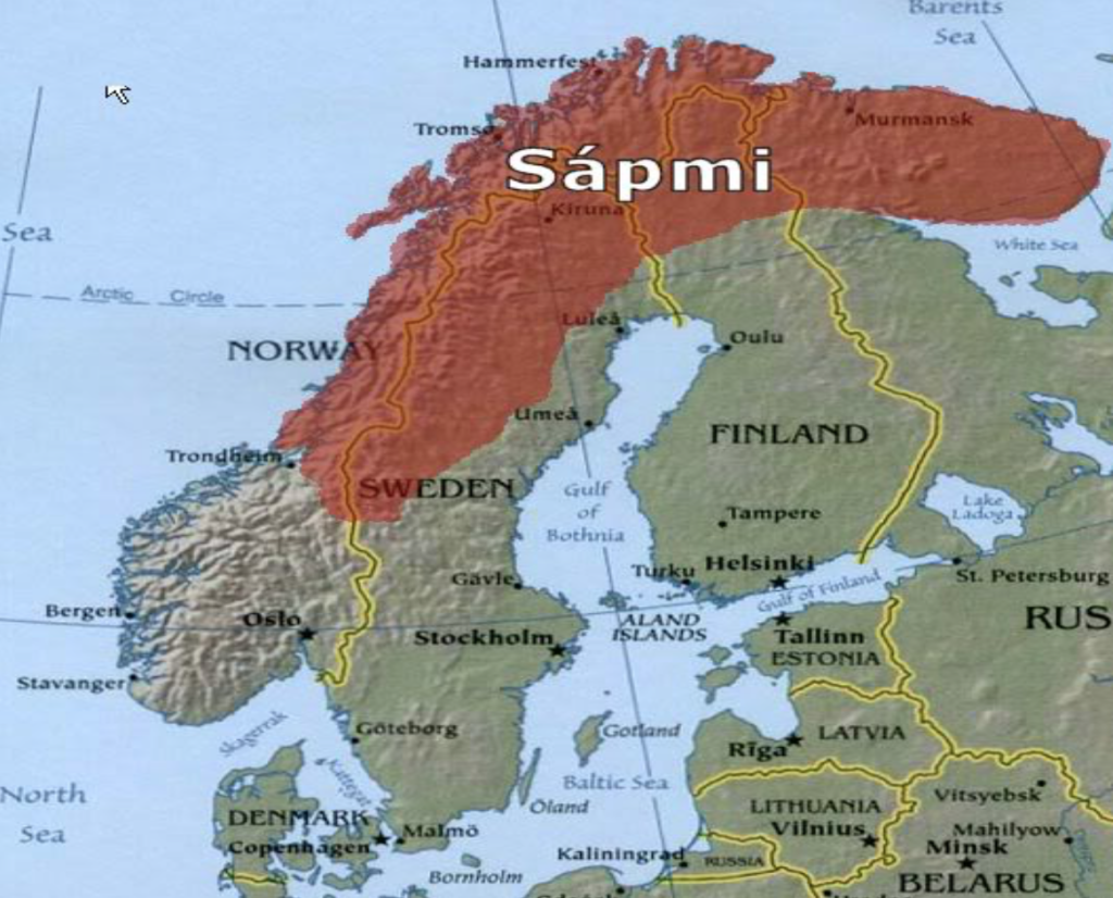 territorio Sami