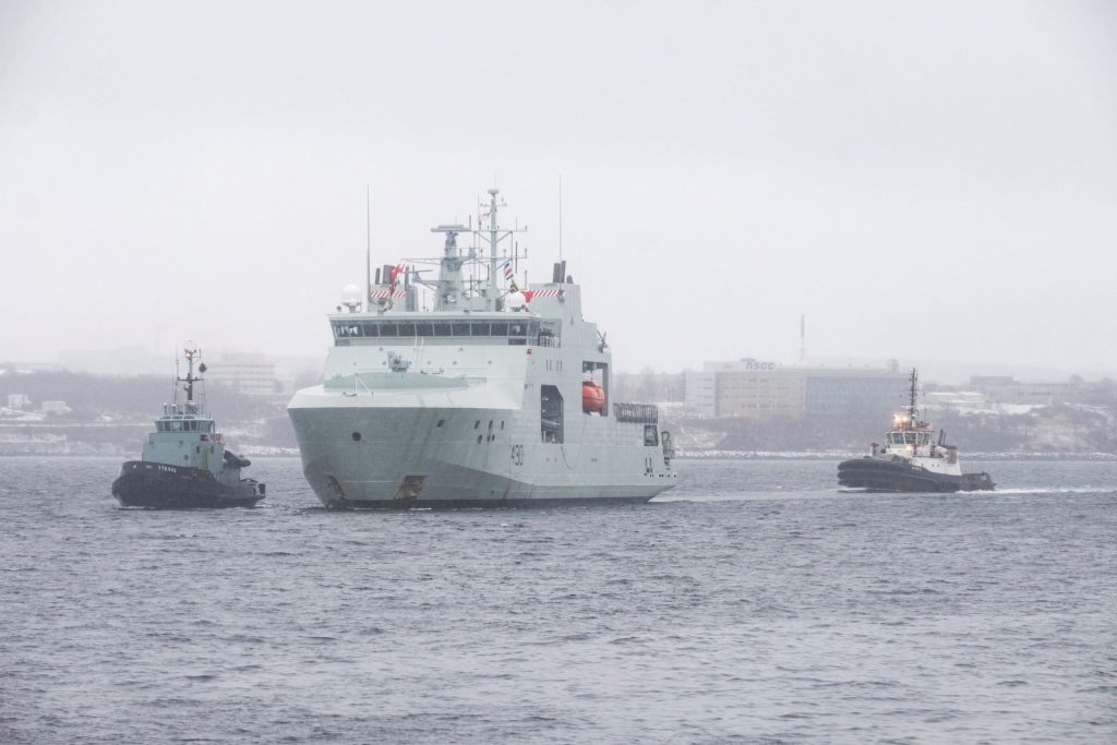 Harry DeWolf Canada Ship