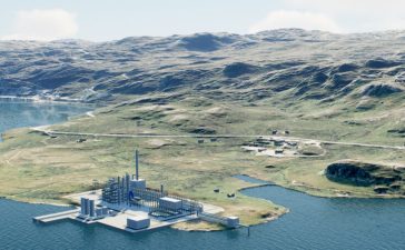 blue barents ammonia impianto