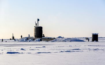 ROYAL NAVY VISITS THE NORTH POLE