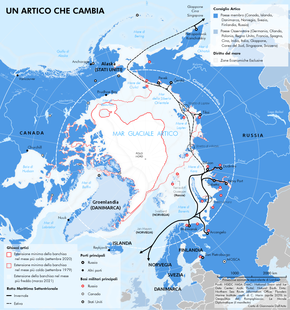 Il mar glaciale artico