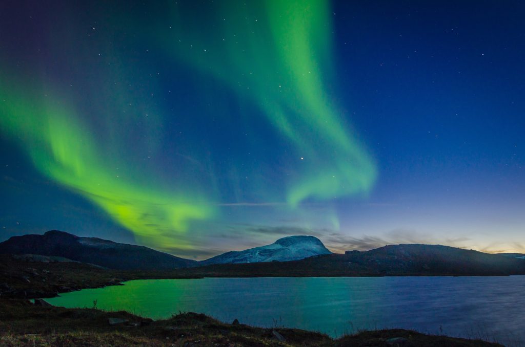 abisko aurora boreale