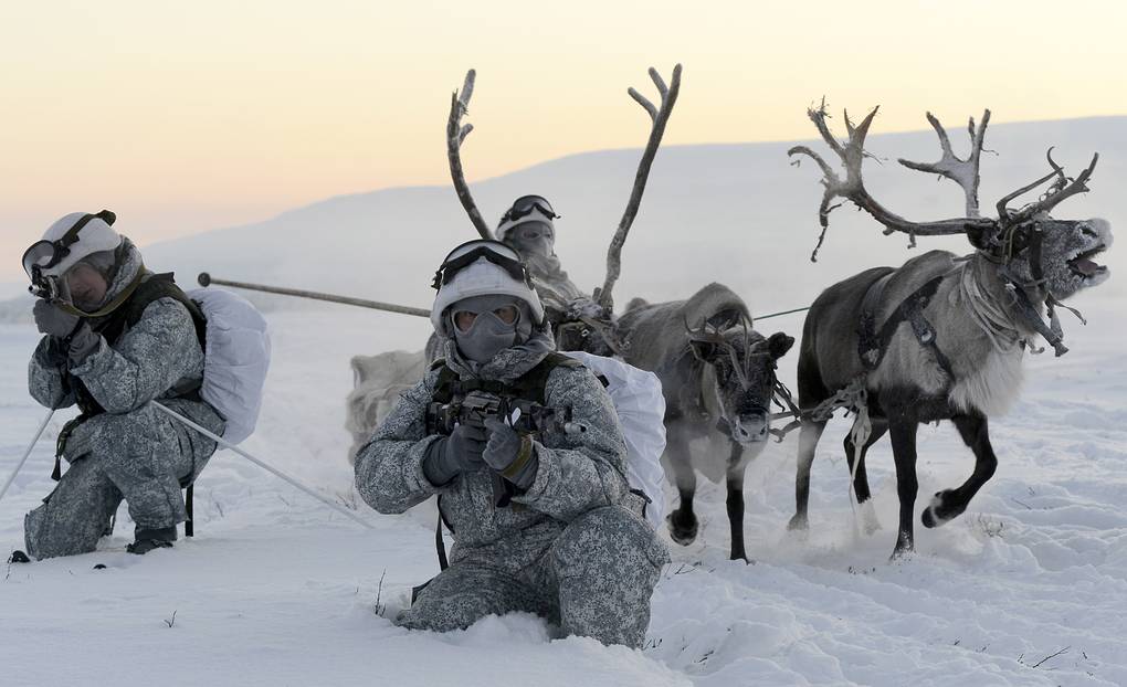 militari russi artico