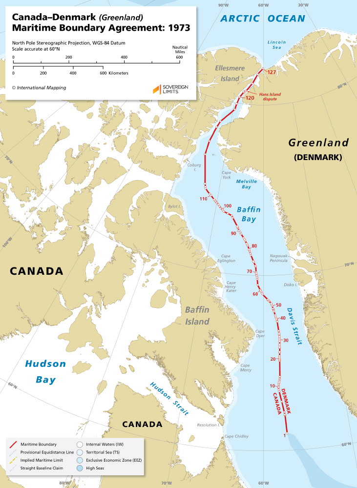 mappa canada danimarca