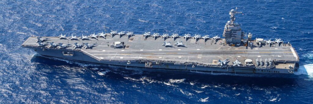 uss gerald ford portaerei