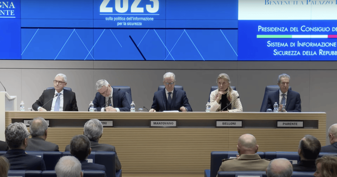 relazione intelligence italia
