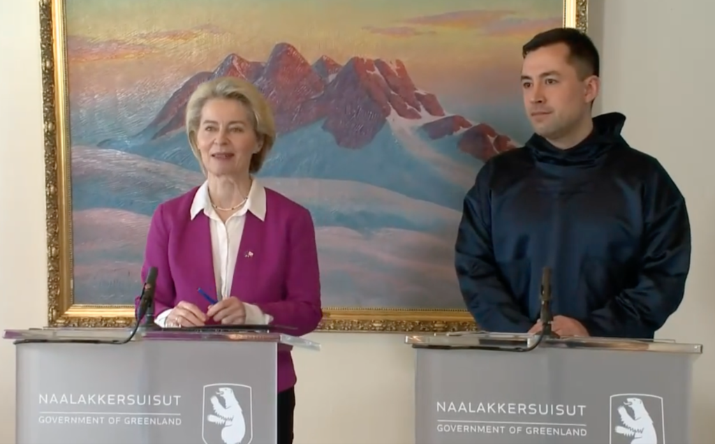 von der leyen groenlandia