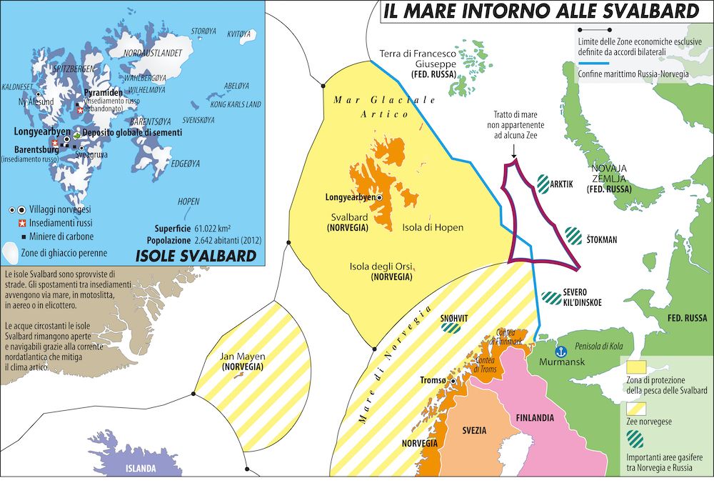 mappa jan mayen svalbard