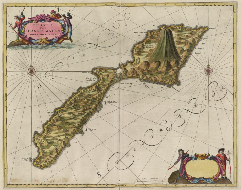 Jan Mayen historic map