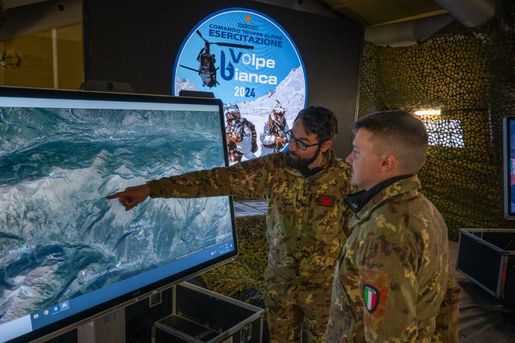 volpe bianca 2024 esercito italiano
