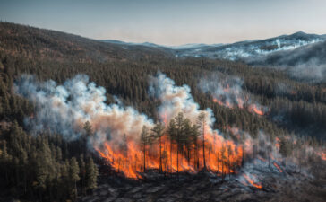 artico fiamme fumo