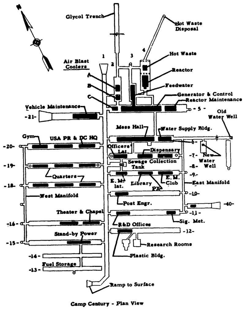 camp century layout plan