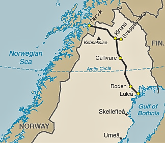 narvik kiruna