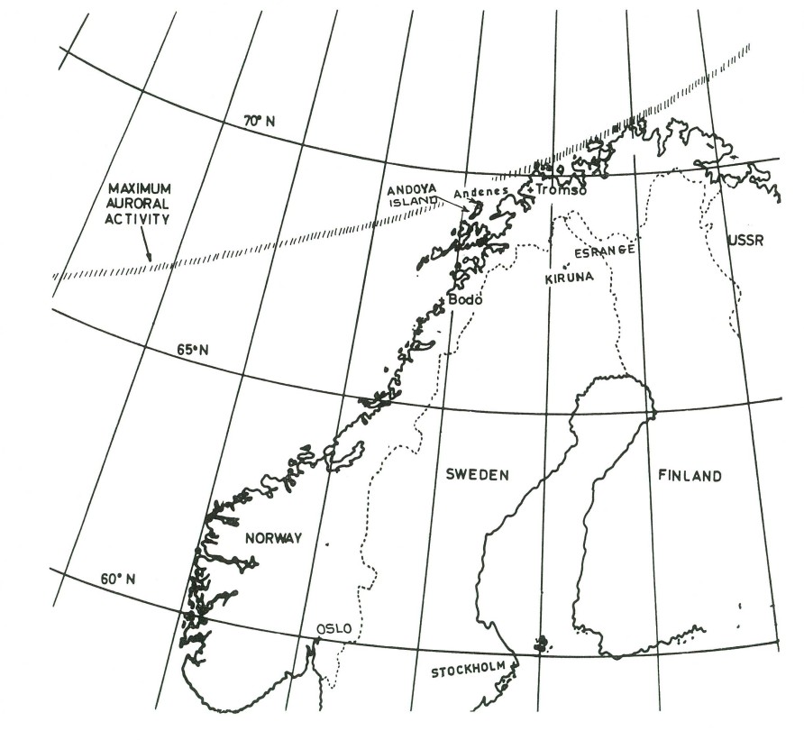 spazio artico mappa