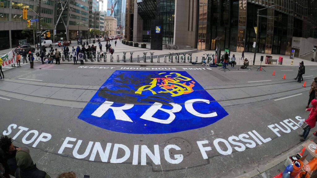 banche canadesi greenpeace