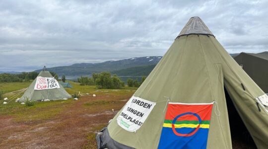 bandiera sami miniere