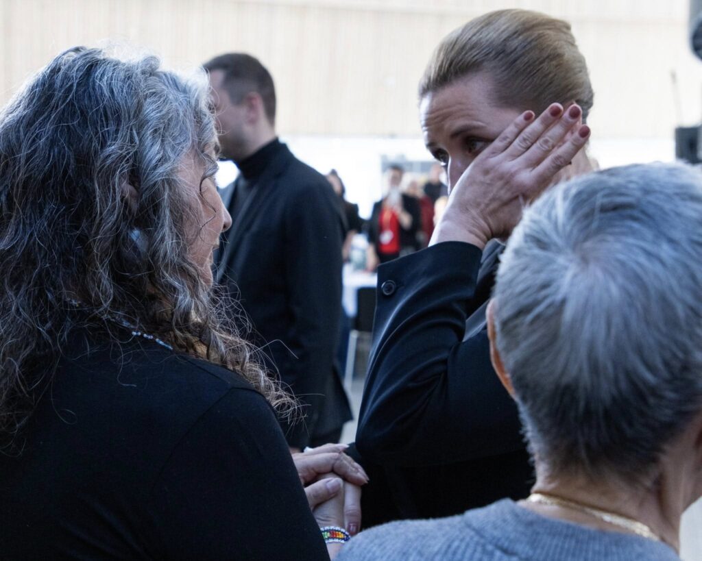 mette frederiksen lacrime