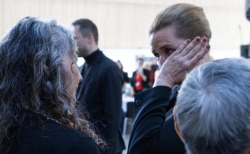 mette frederiksen lacrime