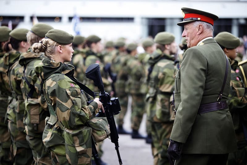 norvegia esercito harald marcela