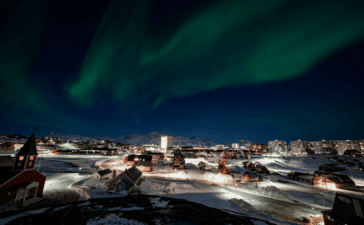 nuuk greenland night