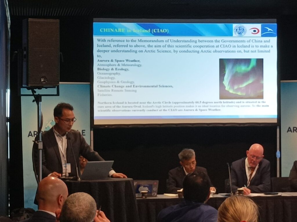 cina nell'artico arctic circle