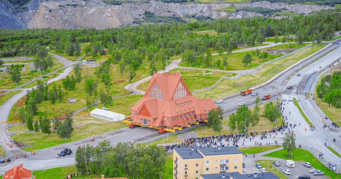 kiruna spostamento chiesa