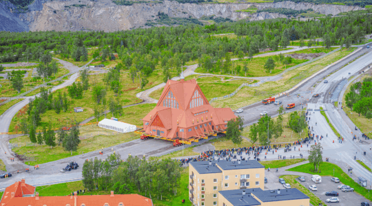 kiruna spostamento chiesa