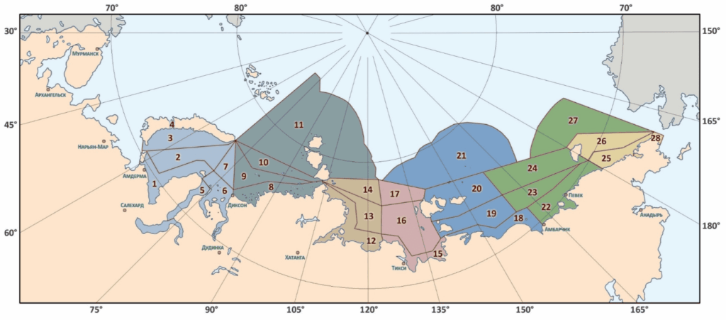 northern sea route roman 2026 map