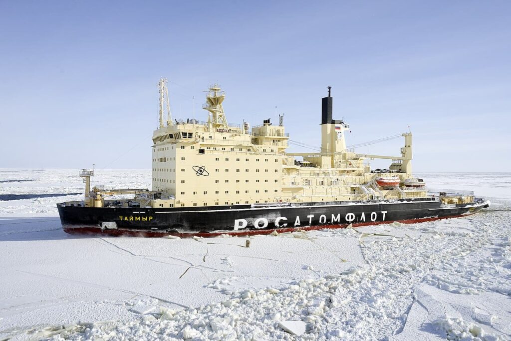 rompighiaccio nucleare russe taymir