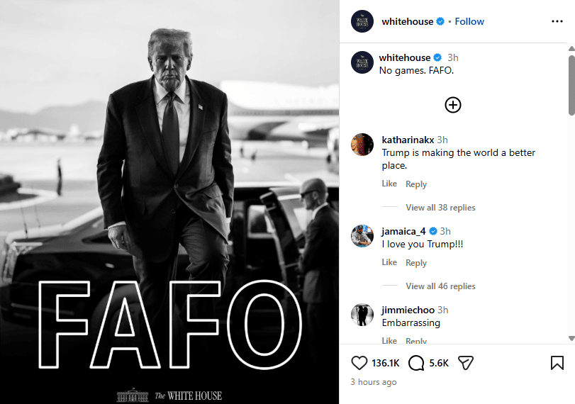 meme trump fafo