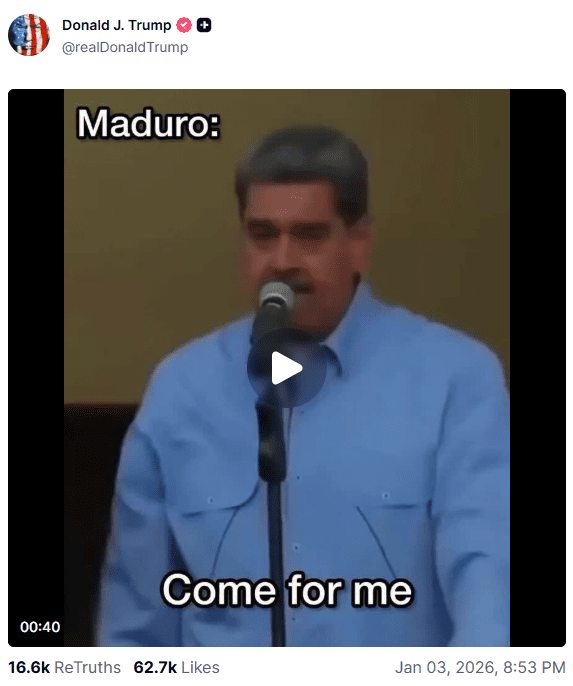 meme trump maduro
