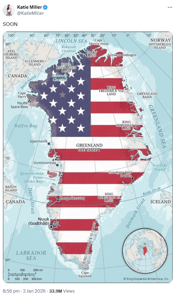 katie miller greenland