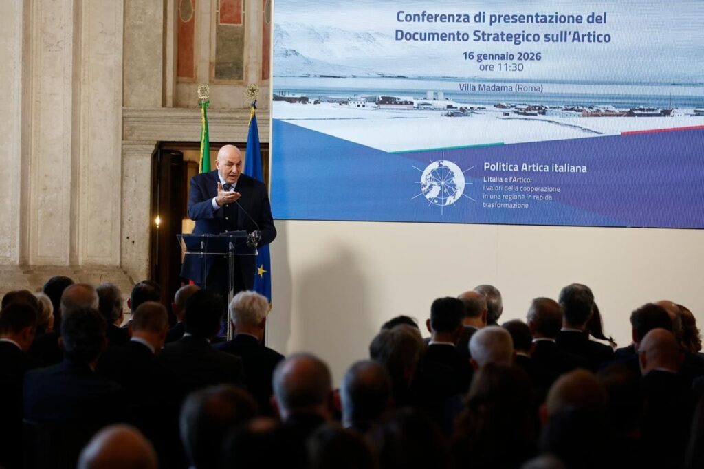 strategia italiana artico crosetto