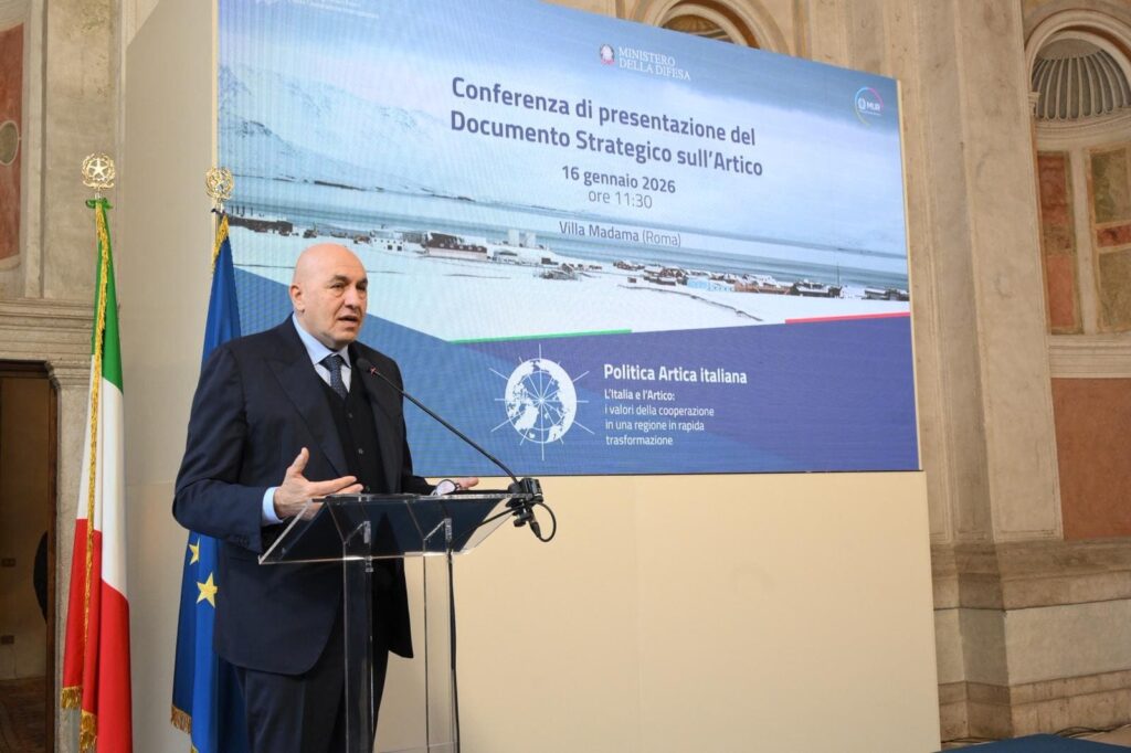 strategia italiana artico crosetto
