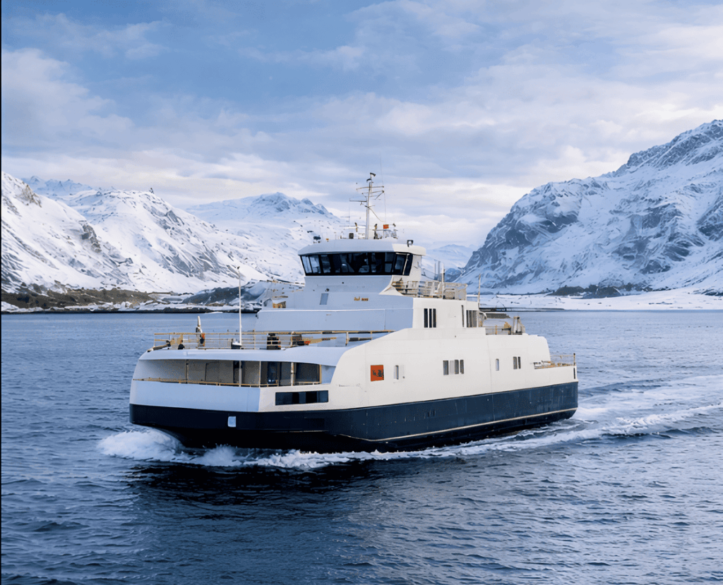 traghetto elettrico norvegia