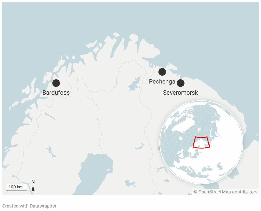 bardufoss map