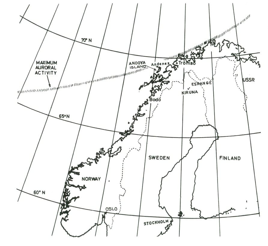 spazio artico mappa