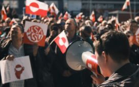 nuuk protest greenland usa