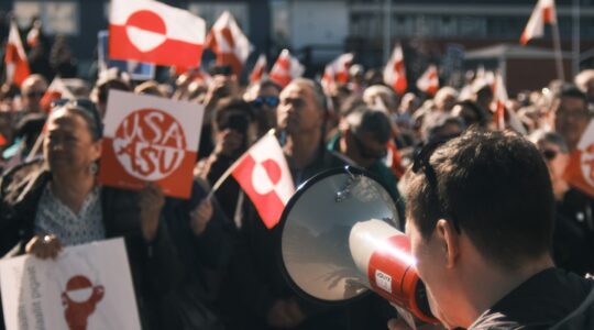 nuuk protest greenland usa