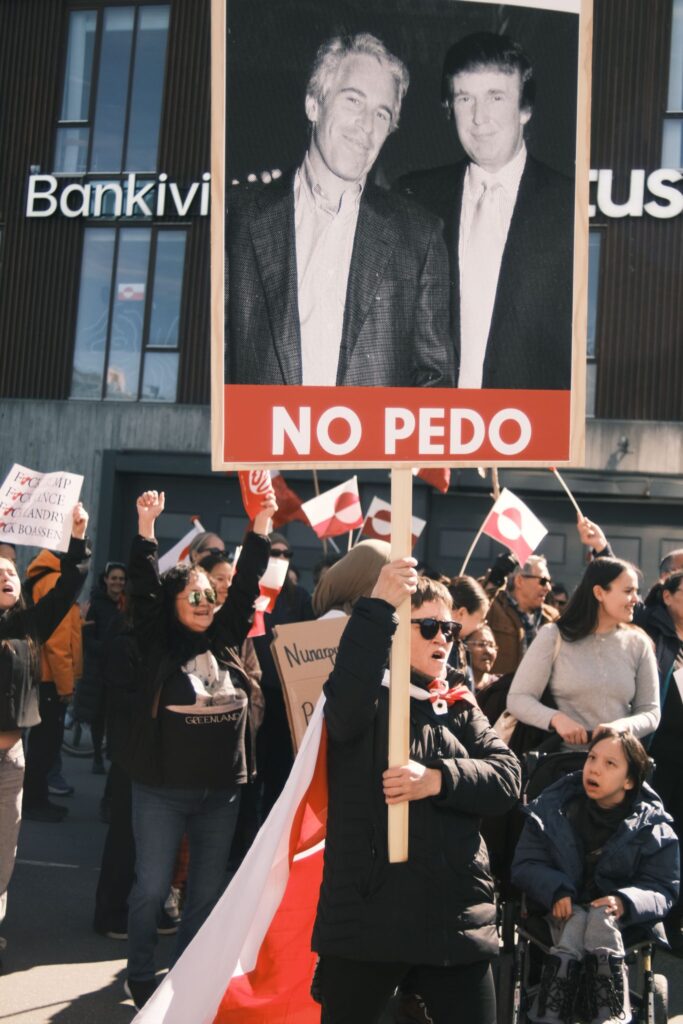 nuuk protest greenland usa