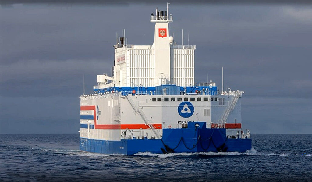 chiatta nucleare pevek centrali nucleari