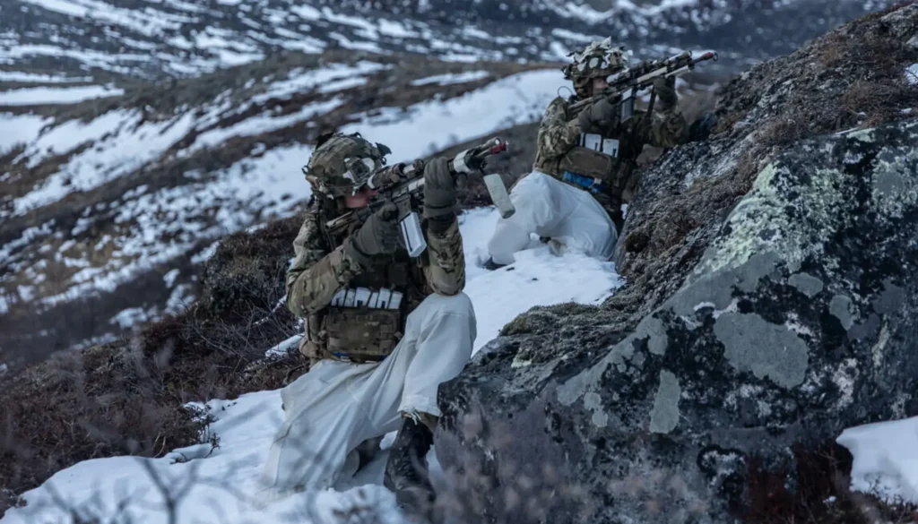 danish soldiers arctic shield nato