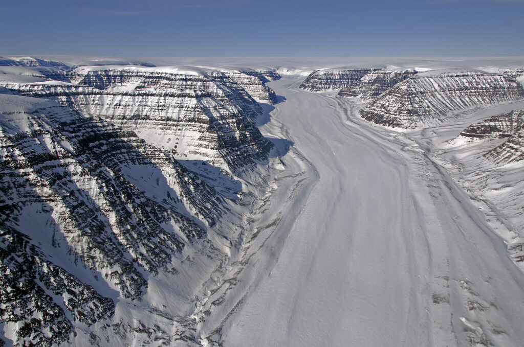geikie plateau ghiaccio