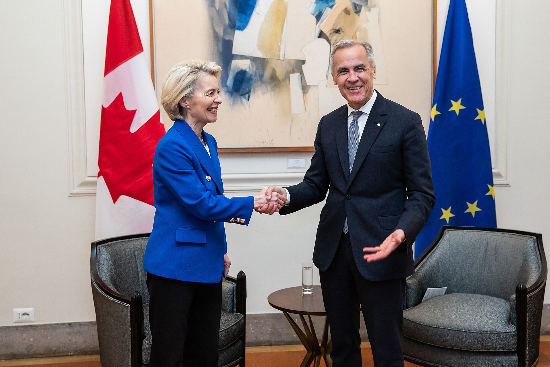 canada Ursula_von_der_Leyen_and_Mark_Carney